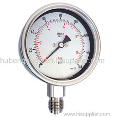 100mm (4 inch) Stainless Steel Pressure Gauge