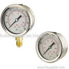 63mm Glycerine Filled Pressure Gauge (Hydraulic Systems)