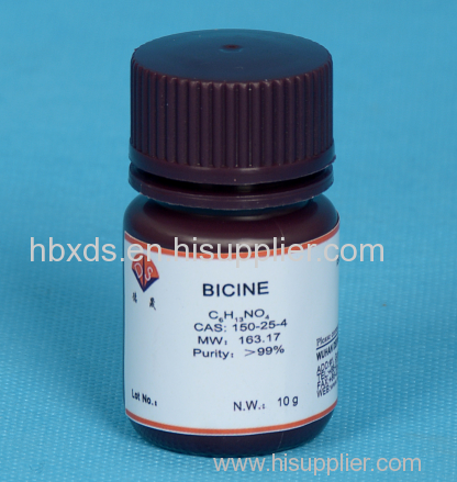 Bicine N N-Bis (2-hydroxyethyl) Glycine cas150-25-4