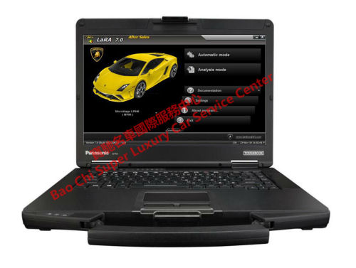 Lamborghini LDAS LDRA VAS ODIS Diagnostic Tester Tool