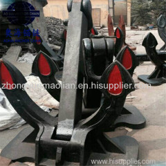 8700kg spek anchor marine anchor with CCS LR NK BV KR ABS Certificate