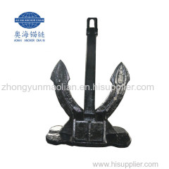 8700kg spek anchor marine anchor with CCS LR NK BV KR ABS Certificate