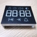 customized display;oven display;white display;digital timer; 4 digit display