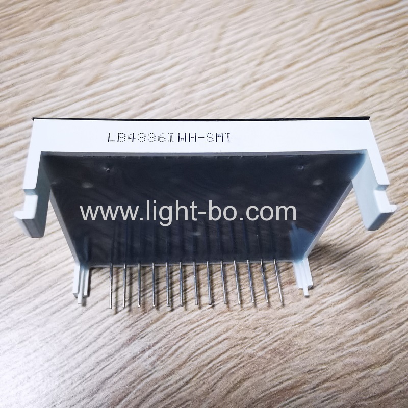 Customized Ultra white 4 Digit 7 Segment LED Display Common Anode for oven timer