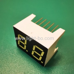 Ultra bright bluish white 0.4inch Dual Digit 7 segment LED Display common cathode for home appliances