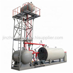 Horizontal thermal oil heat carrier boiler Thermal Fluid Heater for woodworking industry