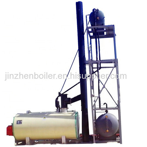 High Temperature Industrial Natural Gas Thermic Fluid Heater Thermal Oil Boiler for chemical fiber industry