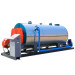 Automatic 0.7MW 1.4MW 2.1MW Gas and Oil Dual Fuel Industrial Heating Hot Water Boilers for bath center