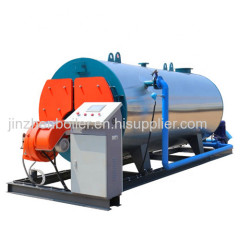 Automatic 0.7MW 1.4MW 2.1MW Gas and Oil Dual Fuel Industrial Heating Hot Water Boilers for bath center