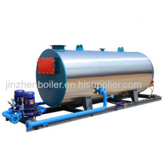 Wetback firetube 1.4mw gas oil fired hot water boiler for central heating system