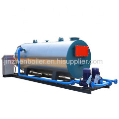 Wetback firetube 1.4mw gas oil fired hot water boiler for central heating system