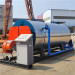 Automatic 0.7MW 1.4MW 2.1MW Gas and Oil Dual Fuel Industrial Heating Hot Water Boilers for bath center