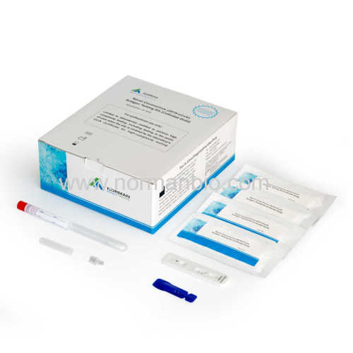 High quality Economic Covid-19 lgG/lgM Antigen Rapid Testing Kit (Colloidal Gold)