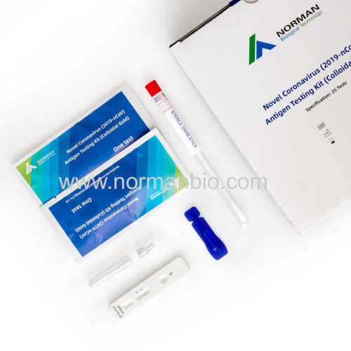 Novel Coronavirus (2019-nCoV) Antigen Testing Kit (Colloidal Gold)