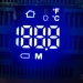 сверхяркий белый индивидуальный ультратонкий 7-сегментный светодиодный дисплей для лобного термометра
