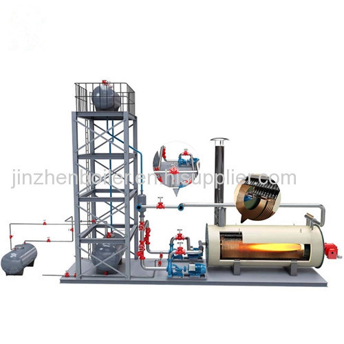 High Temperature Industrial Natural Gas Thermic Fluid Heater Thermal Oil Boiler for chemical fiber industry