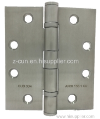 Stainless steel hinge 4.5"x4"x3.4mm-2BB/ANSI G2 standard