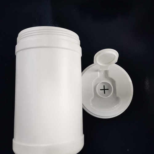 Custom non woven fabric cleaning canister bottle gym wet wipe Material Non-Woven