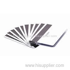 Free sample plastic magnetic stripe card pvc membership card