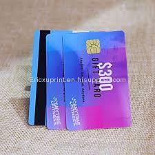 High quality credit card size standard CR80 printable pvc gift card magnetic stripe blank bank card