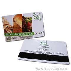 Chinese Manufacturer Custom Magnetic Stripe Card PVC Gift Plastic Membership