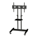 Competitive 600*400 Moveable TV Cart Stand with Wheels Standing