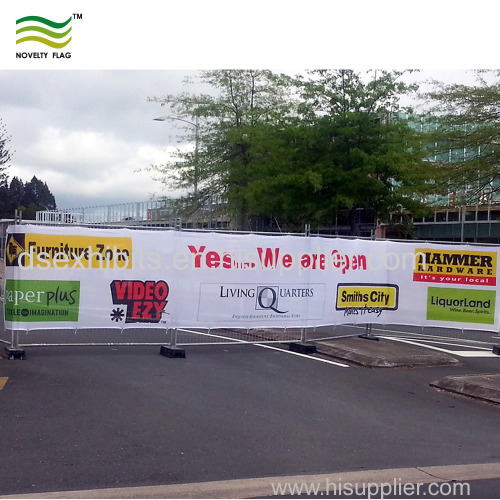 outdoor advertising banners for promotion banner material