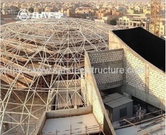 Safety Construction Space frame Coal Storage shed Dome Steel Structure