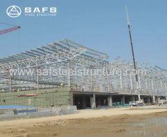 Quality Assurance Prefab Modern Hangar Metalique used Light Steel Construction Aircraft Hangar