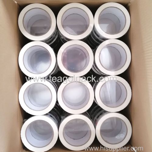 50mmx60M Packing Tape White with Customized Black Printing