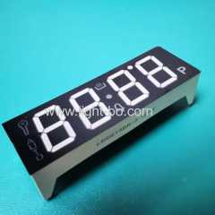 Ultra Red 4 Digit 7 Segment LED Display Common Anode for oven timer controller