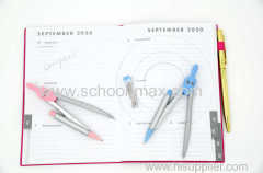 promotion compass set with mechanical pencil for math geometric high quality stationery compasses set for school student