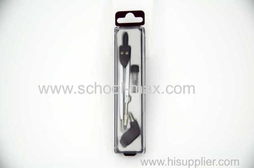 High quality metal office and school use compasses set with accessories leads adaptor