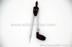 High quality metal office and school use compasses set with accessories leads adaptor
