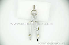 small precision bow compass with spring-bow head convenient handhold depressions compass set with accessories leads