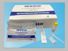 COVID 19 Antibody IgG IgM whole blood test card