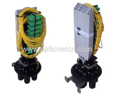 Dome Mechanical 72 fibers Optic Splice Case FTTH Closure Cable Joint Enclosure
