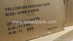48mmx240M Yellowish Adhesive Packing Tape