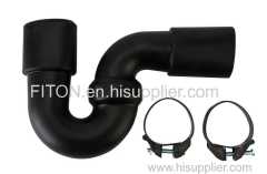 Flex trap rubber black trap mini P trap 32