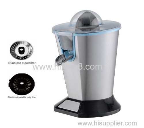 electric manual citrus hand juicer stainless steel