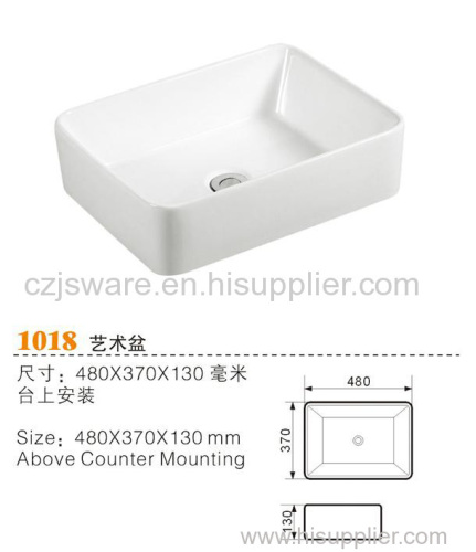 Counter Top basin manufacturers.ceramic art basin suppliers.bathroom ceramic wash basin manufactuers in China