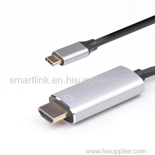 UC0603 USB-C to HDMI Aluminum Grey