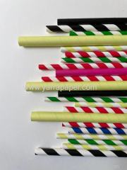 PLIAN WHITE/ WITH COLOR PAPER STRAW