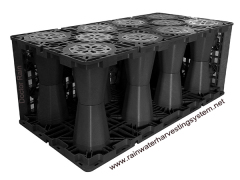 Stormwater Rainwater Infiltration Crates Module Block Tank System