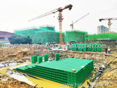 Stormwater Rainwater Retention Crates Module Block Tank System Suppliers