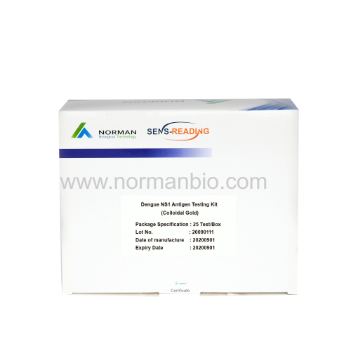 Dengue NS1 Antigen Testing Kit (Colloidal Gold)