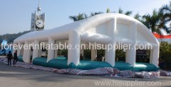 Customized inflatable tennis tent for sport