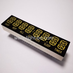 Customized ultra white 8 Digit 14 Segment Alphanumeric LED Display common cathode for speaker/audio