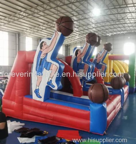 inflatable sport basketball games