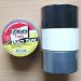 50mmx10M Cloth Duct Tape Black/White/Silver Color